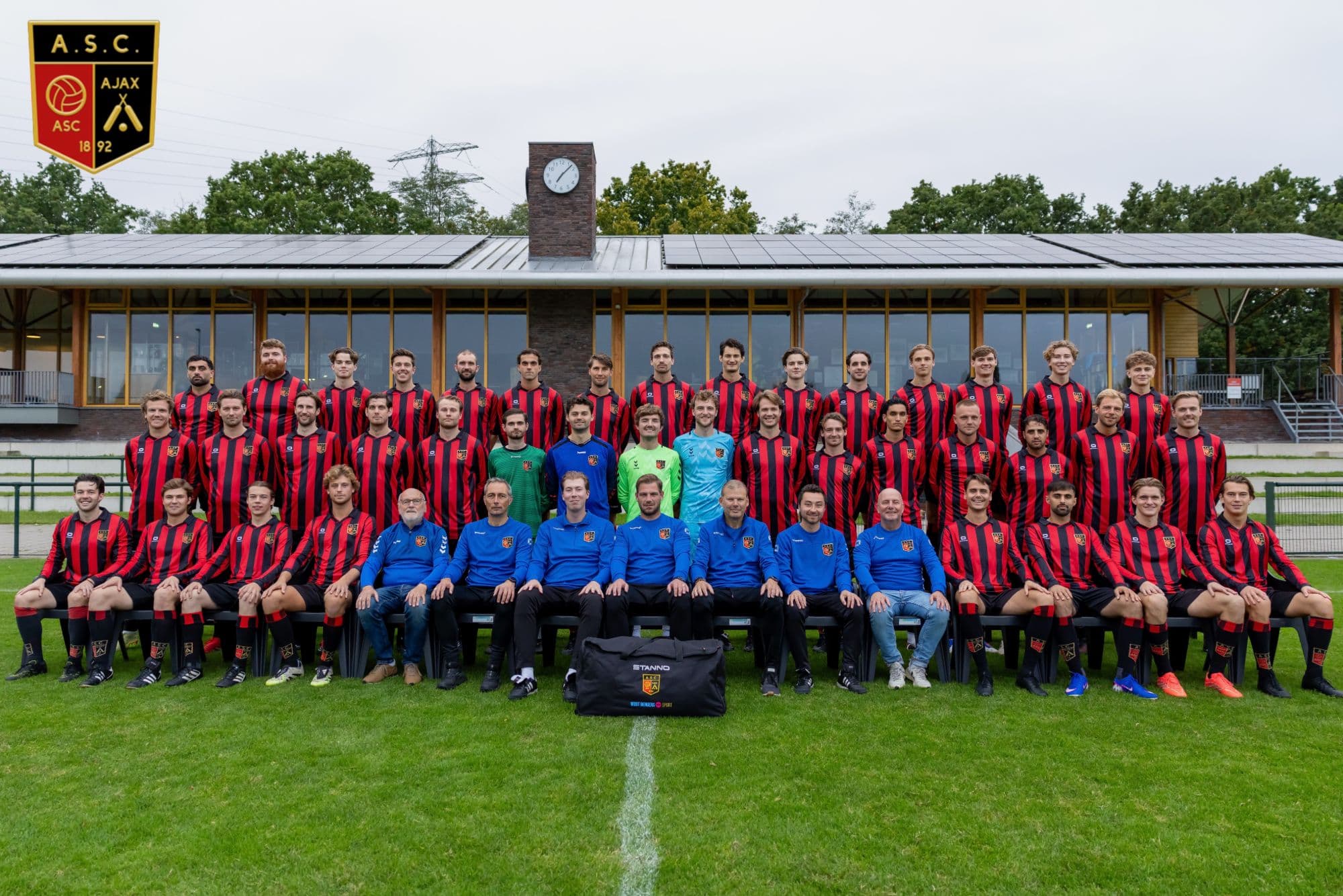 Teamfoto van de ASC-selectie